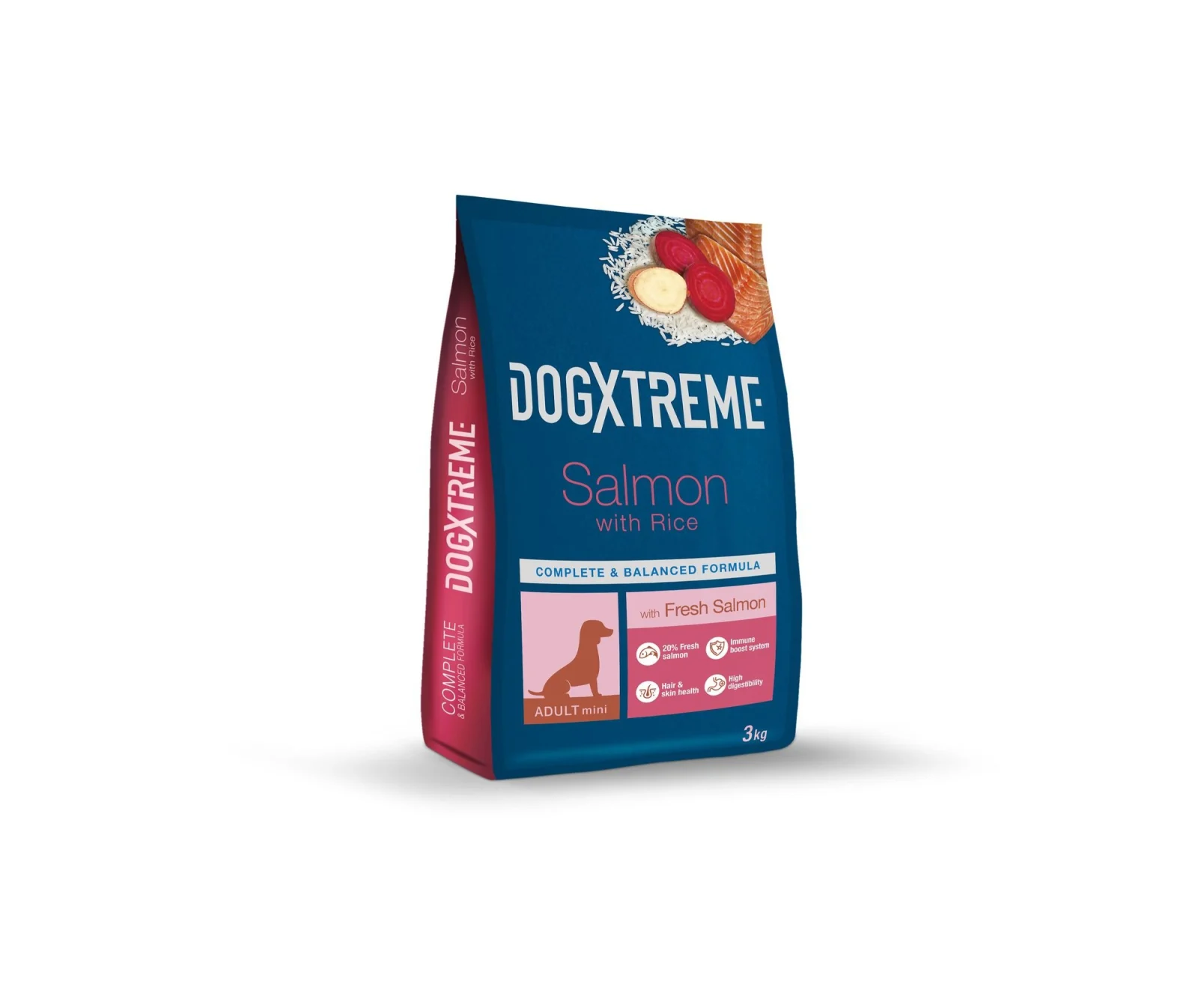 DogXtreme - Croquettes Mini Adulte au Saumon Frais pour Petit Chien - 3Kg - Image 2