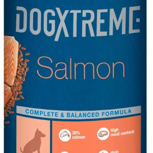 DogXtreme - Pâtée Adulte au Saumon pour Chiens - 400g