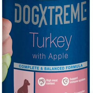DogXtreme - Pâtée Puppy Dinde et Pomme pour Chiots - 400g