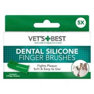 Doigtiers pour les dents Vet's Best® pour chien et chat