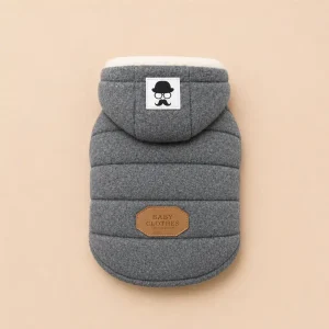 Doudoune en coton chaude pour chien
