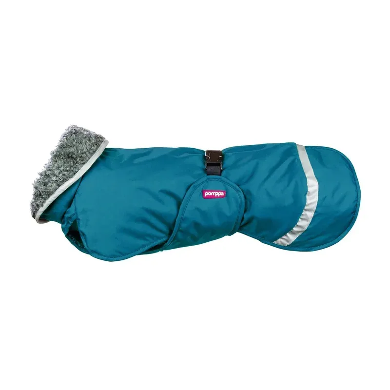Doudoune PerusPomppa bleu pétrole (Taille 25) – Pomppa J’ai plus de croquettes