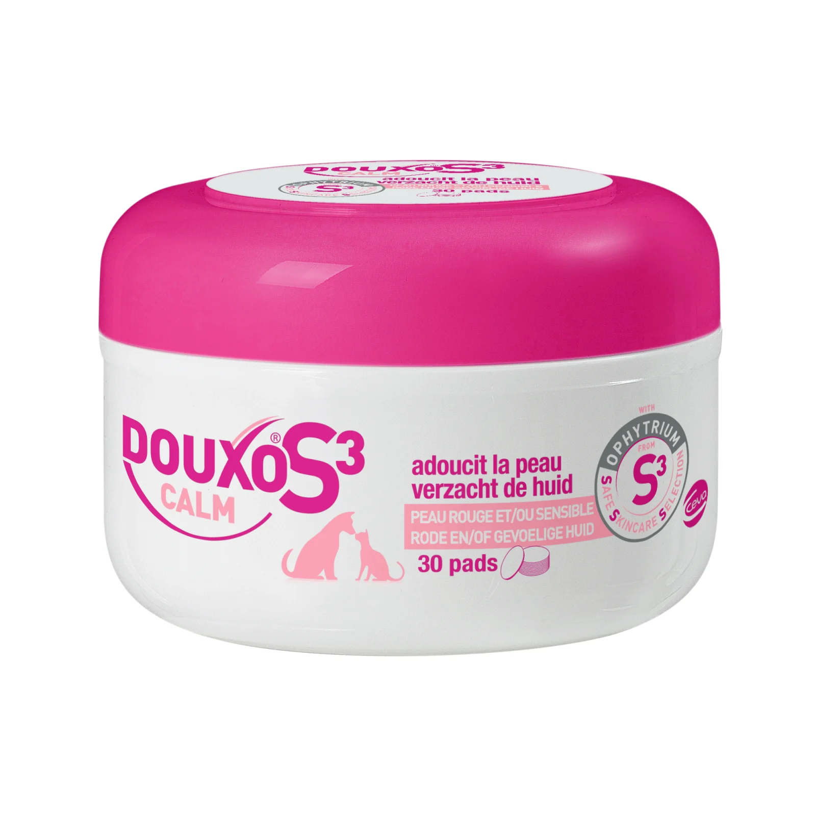 Douxo S3 Calm Pads | Chien, chat et rongeur
