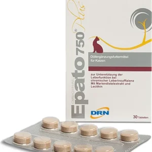 DRN srl Epato 750 Plus Chats 30 comprimés au meilleur prix sur fr