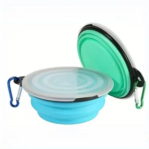Duo de gamelles pliantes pour chien