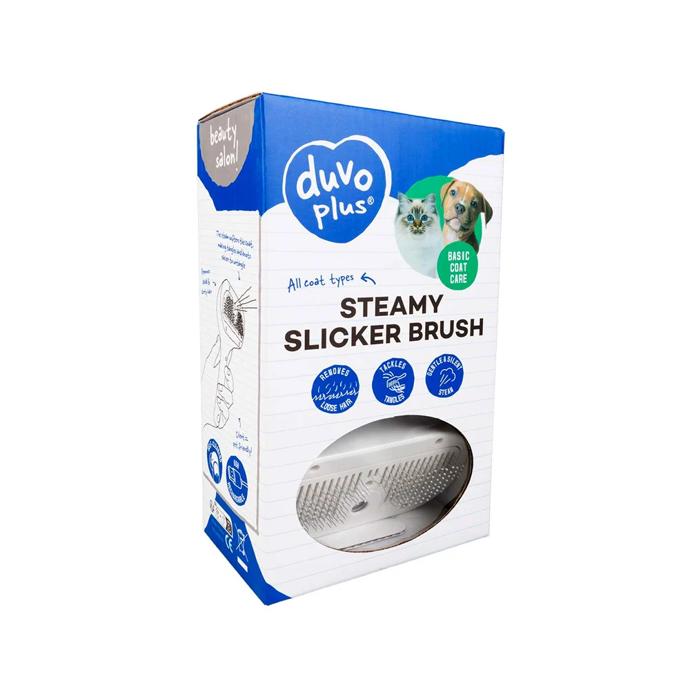 Duvoplus Brosse vapeur et brosse slicker