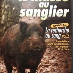 DVD La chasse au sanglier – la recherche au sang fr
