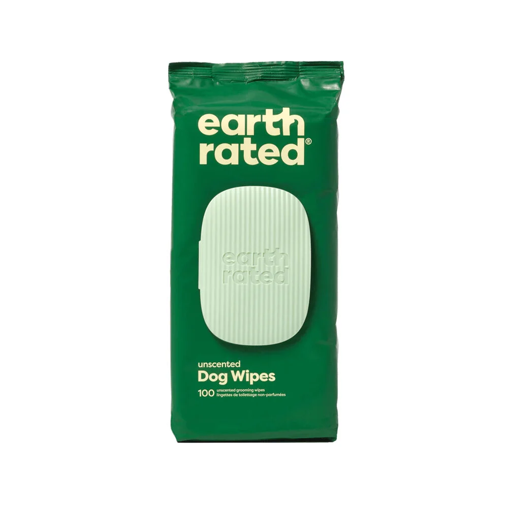 Earth Rated Dog Wipes Sans parfum