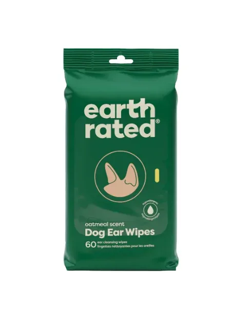 EARTH RATED – Lingettes nettoyantes pour les oreilles