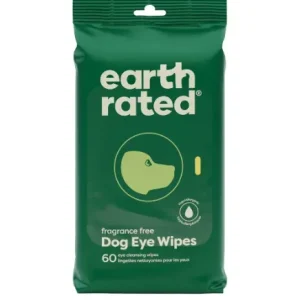 EARTH RATED – Lingettes nettoyantes pour les yeux