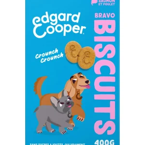 Edgard & Cooper - Biscuits Adulte au Saumon & Poulet - 400g