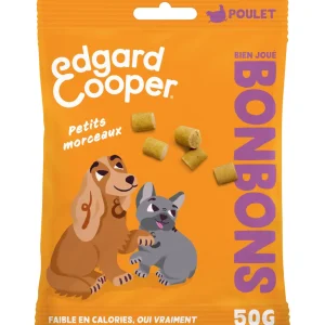 Edgard & Cooper - Bonbons Adulte Poulet pour Chiens - 50g