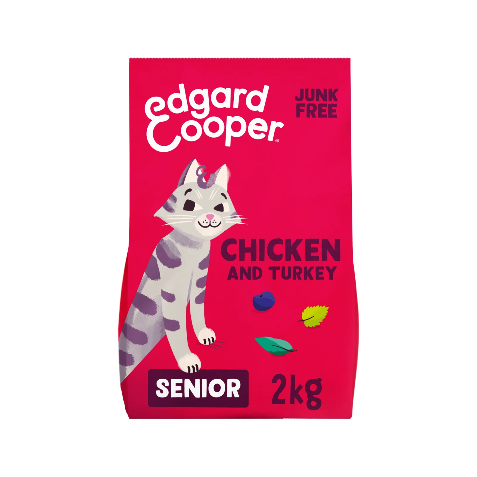 Edgard & Cooper Chat Senior - Poulet et Dinde Fermier