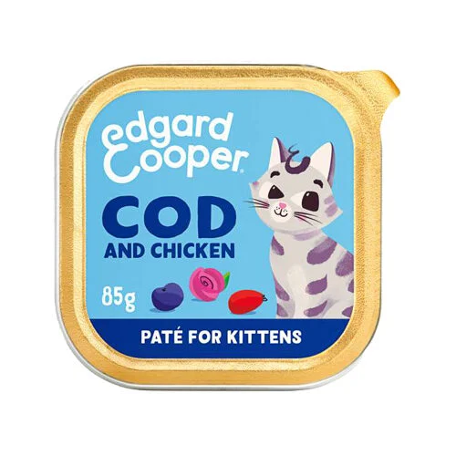 Edgard & Cooper Chaton - Cabillaud MSC et Poulet Fermier