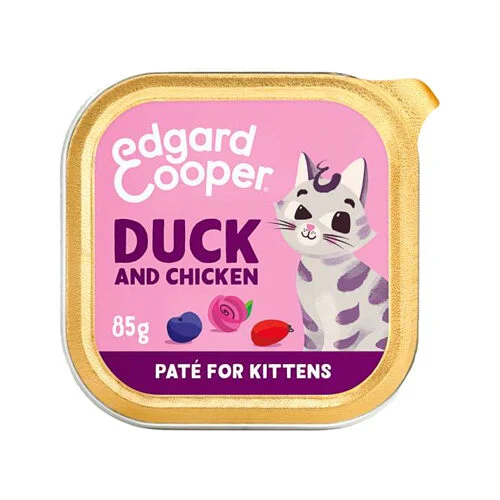 Edgard & Cooper Chaton - Canard et Poulet Fermier