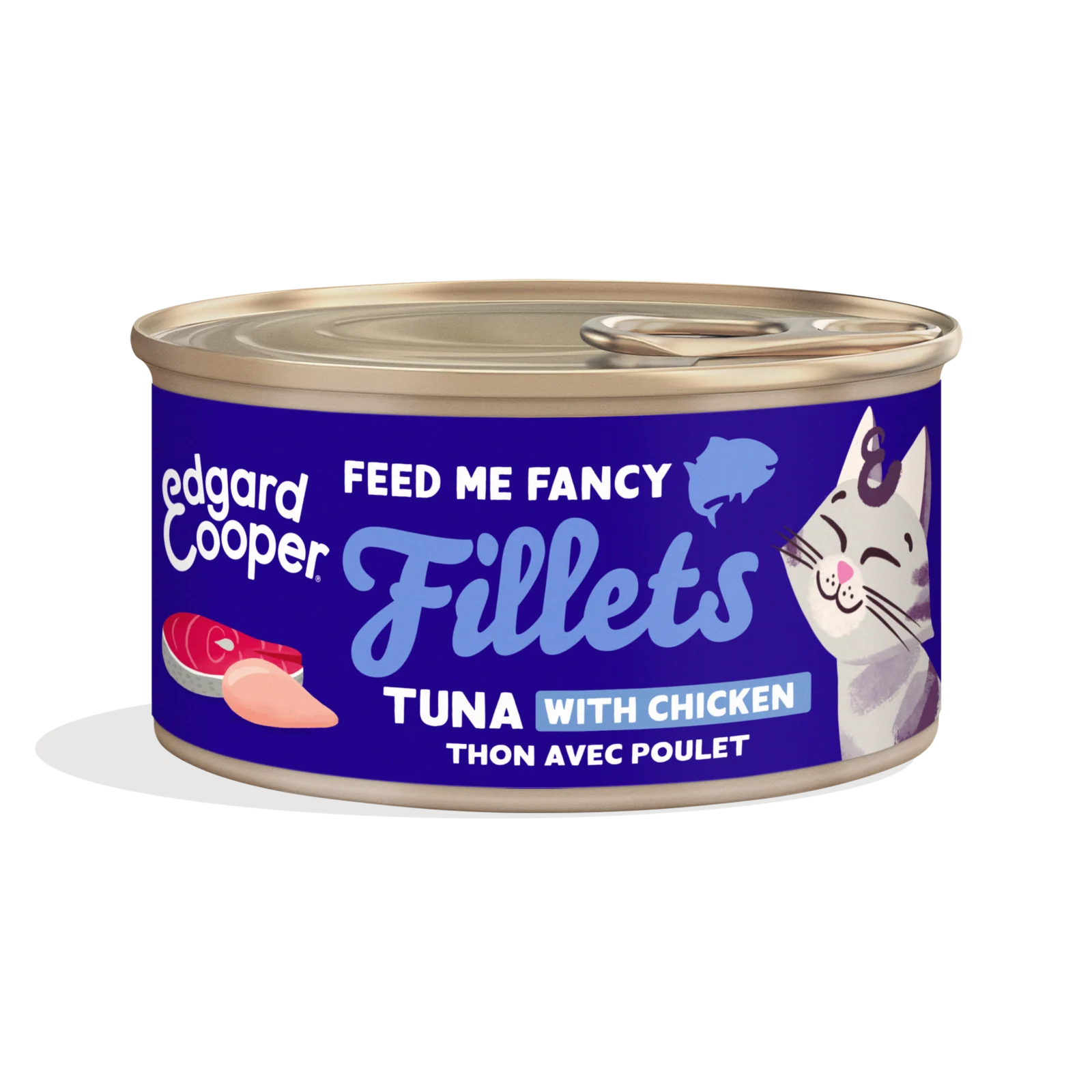 Edgard & Cooper - Filets de Thon et Poulet pour Chat - 70g - Image 2