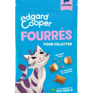 Edgard & Cooper - Friandises Fourrés Au Saumon Pour Chat - 60g