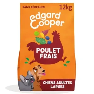 Edgard & Cooper Large Adult Dog Poulet sans céréales ► Acheter pas che ✔
