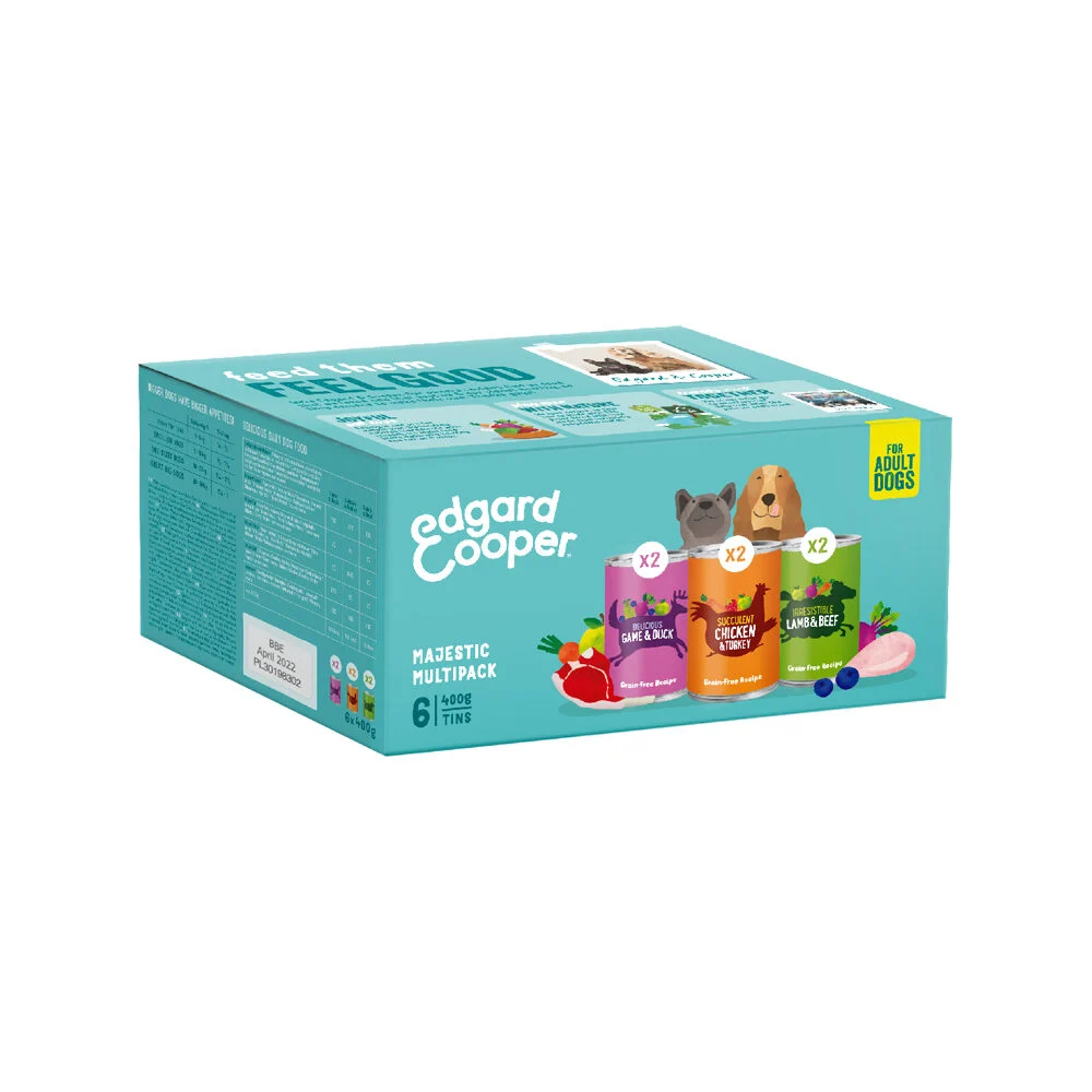 Edgard & Cooper Multipack Nourriture pour Chien