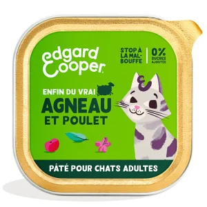 Edgard & Cooper - Pâtée à l'Agneau et Poulet pour Chat - 85g
