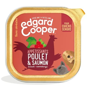 Edgard & Cooper - Pâtée Senior Poulet & Saumon - 150g