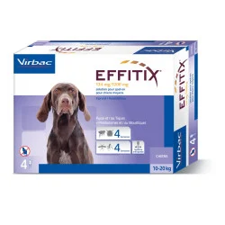Effitix Spot On Chien moyen 10-20 kg
