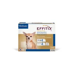 Effitix Spot On Très petit chien 1,5-4 kg