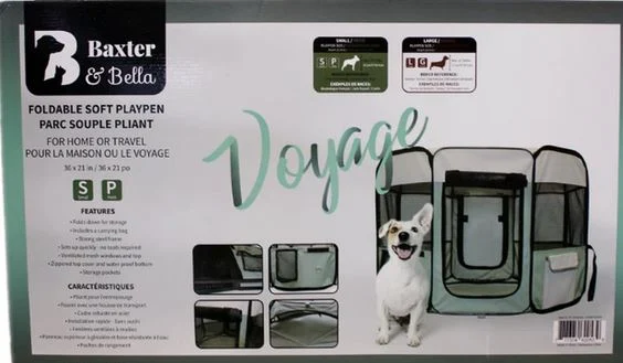 Enclos pour chien et chat pliable, Baxter & bella - Image 2