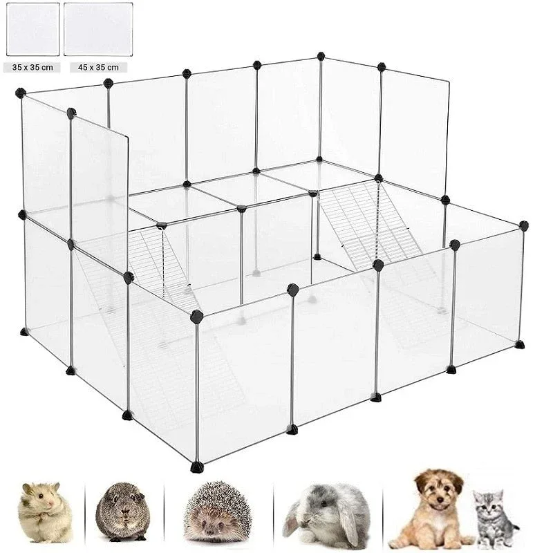 Enclos pour lapin – Transparent