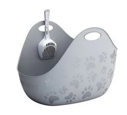 Ensemble bac à litière sans couvert gris avec pelle Litter Genie