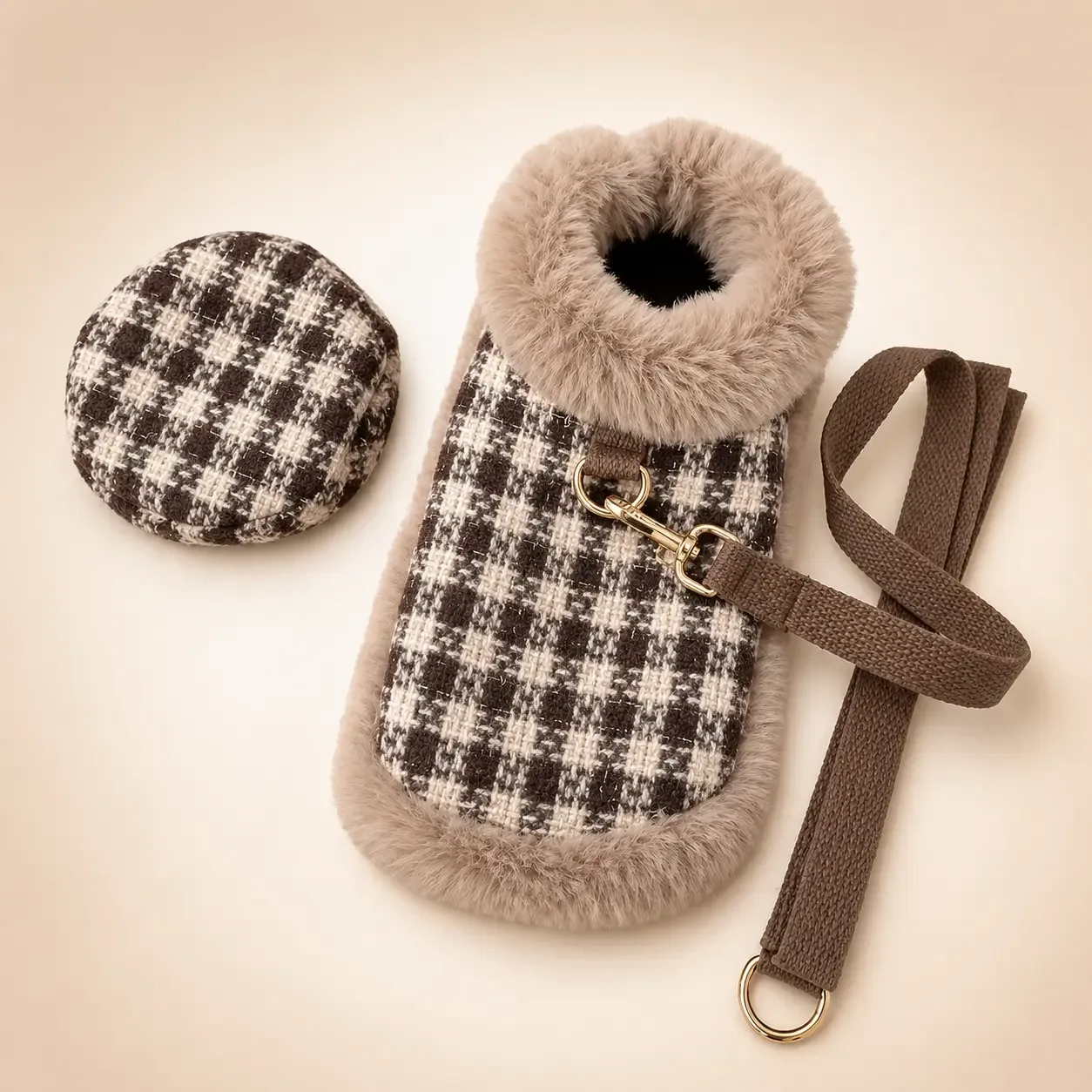 Ensemble hiver chic pour petit chien