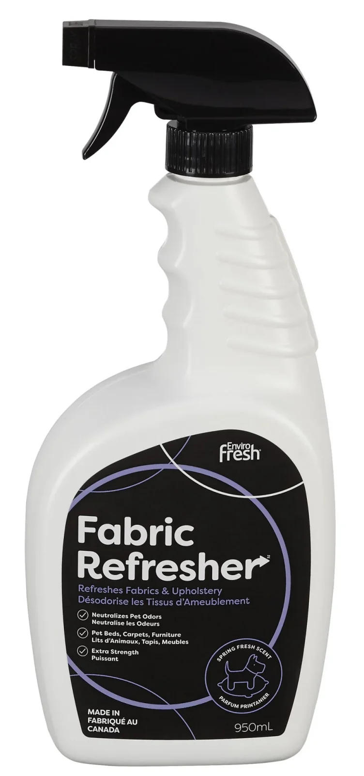 Enviro Fresh – Désodorisant à Tissus – Printemps Frais – 950 ml