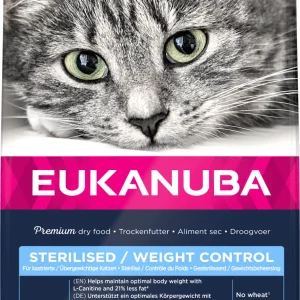Eukanuba Adult Sterilised/Weight Control au poulet pour chat