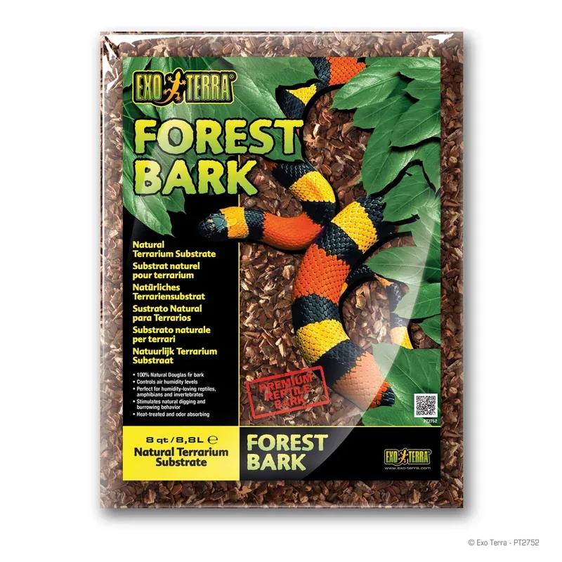 EXO TERRA Substrats Écorce d’Arbre 8.8L pour Reptiles