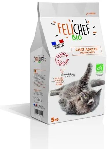 Felichef Organic Kibble – Adult Cat – France