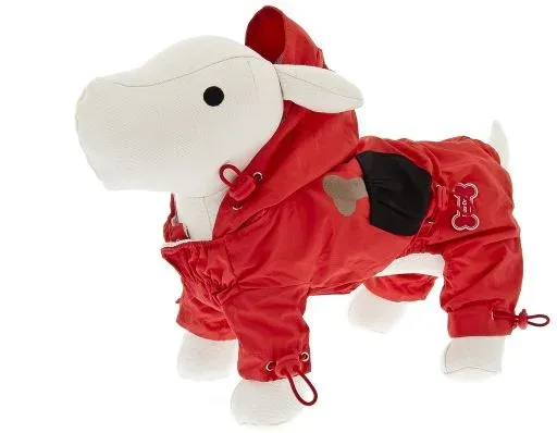Ferribiella Fuss-Bone Imperméable à 4 Pattes Rouge – France