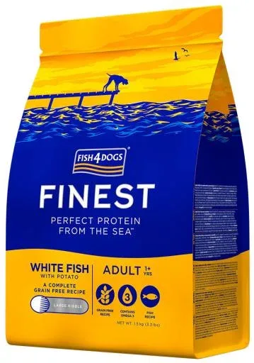Fish4Dogs Finest Ocean White Fish Regular Bite – France