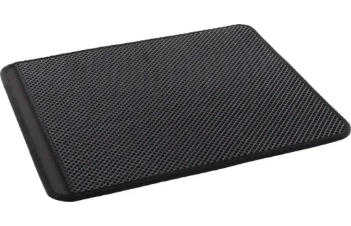 Flamingo Matz Tapis carré noir pour litière de chat – France