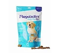 Flexadin® Young Dog Maxi pour des articulations saines des Jeunes Chiens à partir de 10 kg avec glucosamine, chondroïtine, oméga-3, Griffe du Diable – 60 friandises articulaires – Comparez les prix et achetez sur