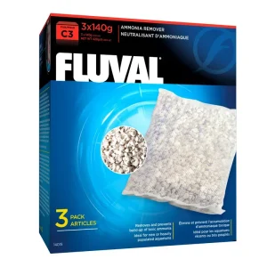 FLUVAL C3 Neutralisant d’Ammoniaque x3 pour Aquarium