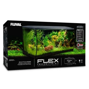 FLUVAL FLEX Aquarium 32.5G Noir