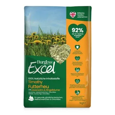 Foin Burgess Excel au pissenlit et calendula