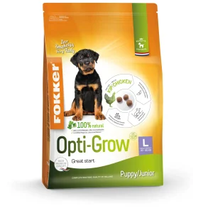 Fokker Opti-Grow L Puppy/Junior pour chien