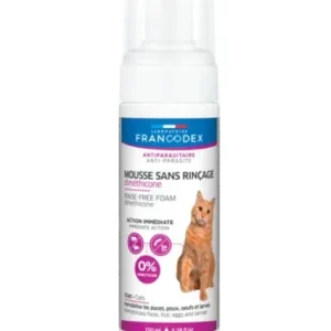 Francodex Shampoing en mousse transparente pour chats – France