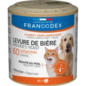 Francodex Supplément levure de bière pour la peau et les poils – France
