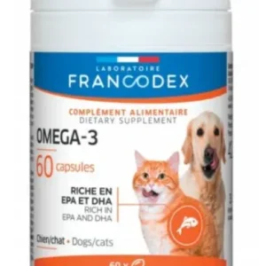 Francodex Supplément oméga-3 pour chiens et chats – France