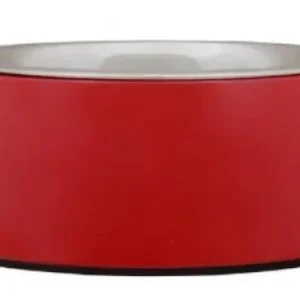 Freedog Bol en M?lamine en Acier Inoxydable Rouge – France