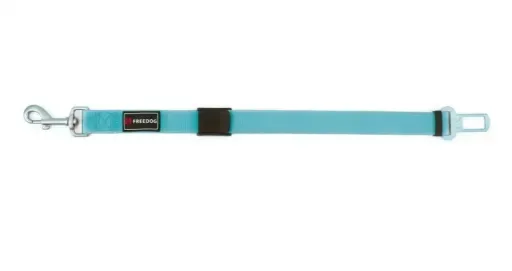 Freedog Ceinture de sécurité turquoise – France