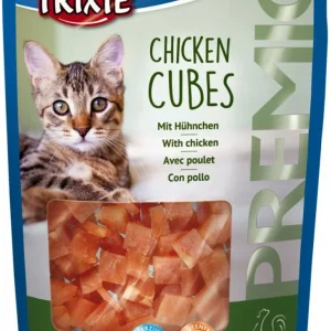 FRIANDISE CHICKEN CUBES 50G - Chat