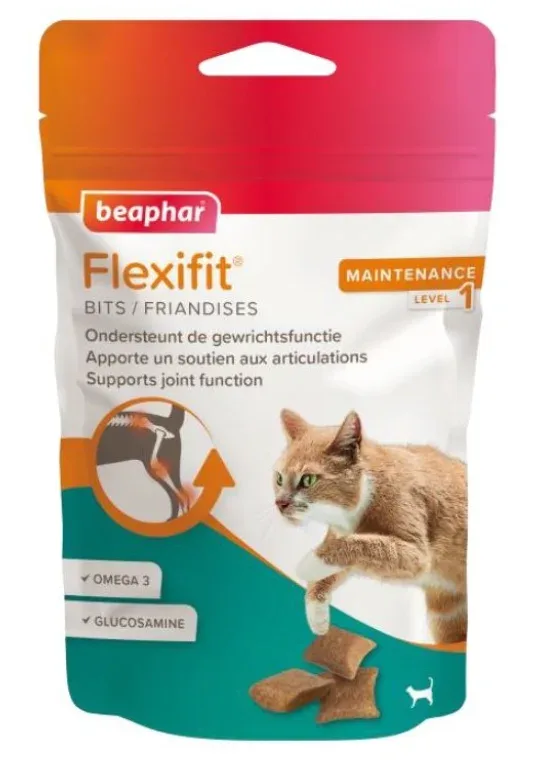 Friandises Chat Flexifit Maintenance Niv1 (150 g) – Beaphar J’ai plus de croquettes